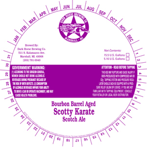 Dark Horse Bourbon Barrel Aged Scotty Karate