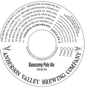 Anderson Valley Brewing Company Basecamp Pale