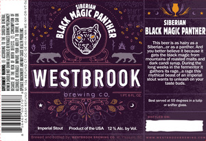 Westbrook Brewing Company Siberian Black Magic Panther