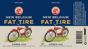 New Belgium Brewing Fat Tire January 2016