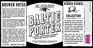 Hidden Barrel Collection Baltic Porter January 2016
