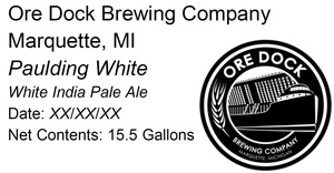 Paulding White White India Pale Ale January 2016