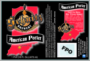 Schnitz Brewery American Porter, IPA, Blonde, Hefeweizen