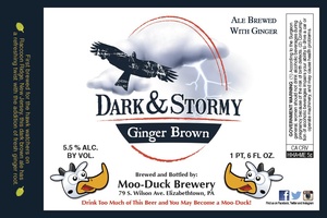 Dark And Stormy Ginger Brown January 2016