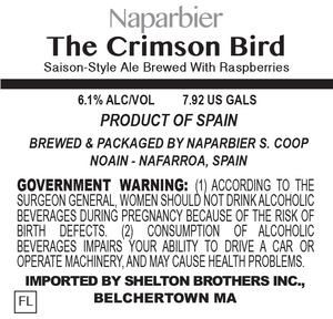 Naparbier Crimson Bird January 2016