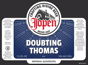 Jopen Doubting Thomas January 2016