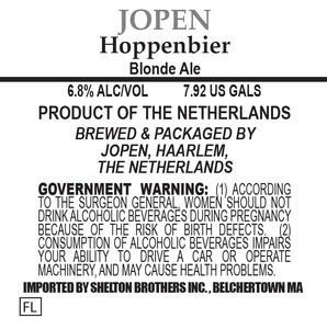 Jopen Hoppenbier January 2016