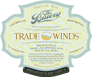 The Bruery Trade Winds