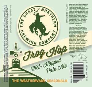 Frog Hop Wet Hopped Pale Ale January 2016