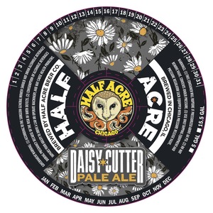 Half Acre Beer Co. Daisy Cutter Keg Collar