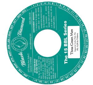 Black Diamond Brewing Company Three Green Men Imperial India Pale Ale