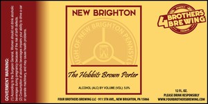 New Brighton The Hobbits Brown Porter January 2016