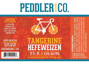 Peddler Brewing Company Tangerine Hefeweizen
