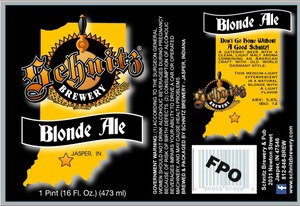 Schnitz Brewery Blonde Ale