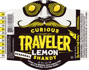 Curious Traveler Lemon Shandy January 2016