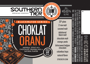 Southern Tier Brewing Company Choklat Oranj January 2016