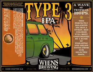 Wiens Brewing Company Type 3