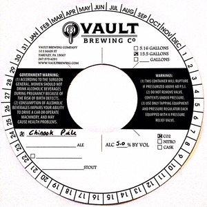 Vault Brewing Company January 2016