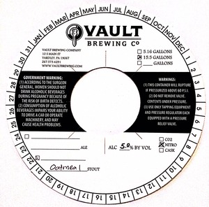 Vault Brewing Company January 2016