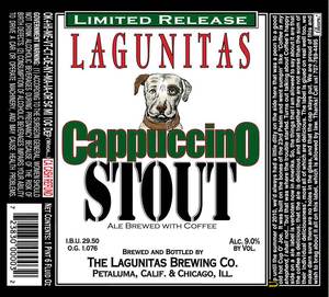 The Lagunitas Brewing Company Cappuccino Stout January 2016