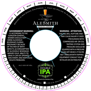 Alesmith Double India Pale Ale January 2016