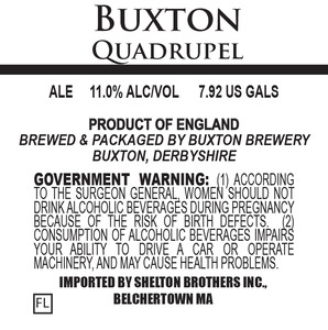 Buxton Quadrupel January 2016