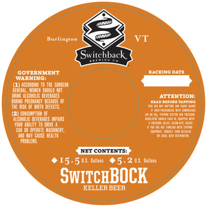 Switchback Switchbock January 2016