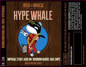 Red Brick Hype Whale