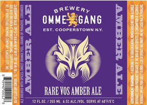 Ommegang Rare Vos