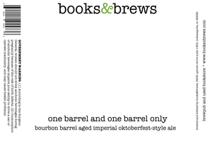Books & Brews One Barrel And One Barrel Only