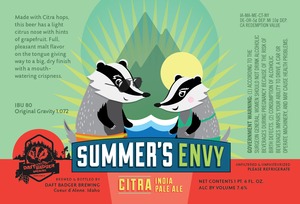 Daft Badger Brewing, LLC 