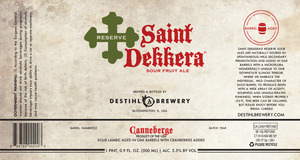 Saint Dekkera Canneberge