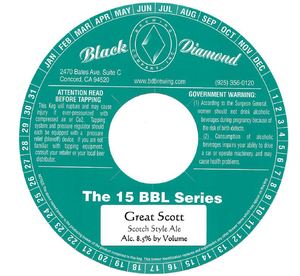Black Diamond Brewing Company Great Scott - Scotch Style Ale