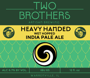 Two Brothers Artisan Brewing Heavy Handed