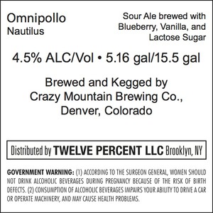 Omnipollo Nautilus January 2016