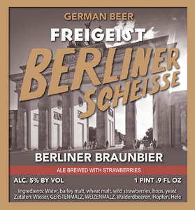 Freigeist Berliner Scheisse