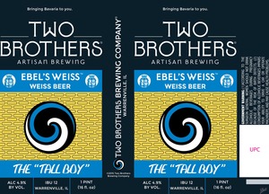 Two Brothers Artisan Brewing Ebel's Weiss