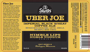 3 Sheeps Brewing Co. Uber Joe January 2016