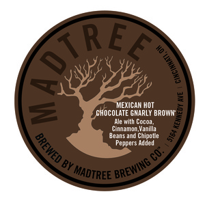 Madtree Brewing Company Mexican Hot Chocolate Gnarly Brown
