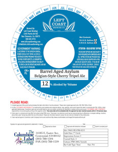 Barrel Aged Asylum January 2016