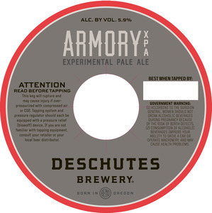 Deschutes Brewery Armory January 2016