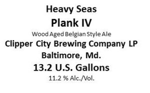 Heavy Seas Plank Iv