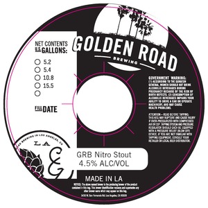 Golden Road Grb Nitro Stout January 2016