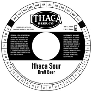 Ithaca Beer Company Ithaca Sour January 2016