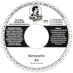 Mark Twain Brewing Company Barleywine