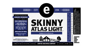 Empire Brewing Company Skinny Atlas Light January 2016