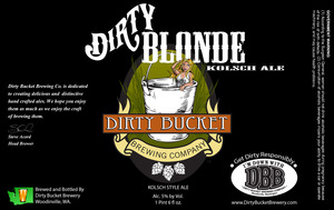 Dirty Blonde Kolsch Ale 