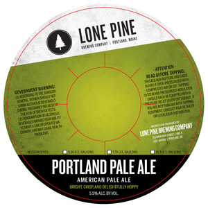 Lone Pine Brewing Company Portland Pale Ale