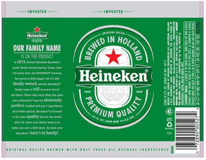 Heineken January 2016