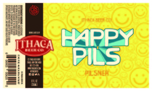 Ithaca Beer Company Happy Pils